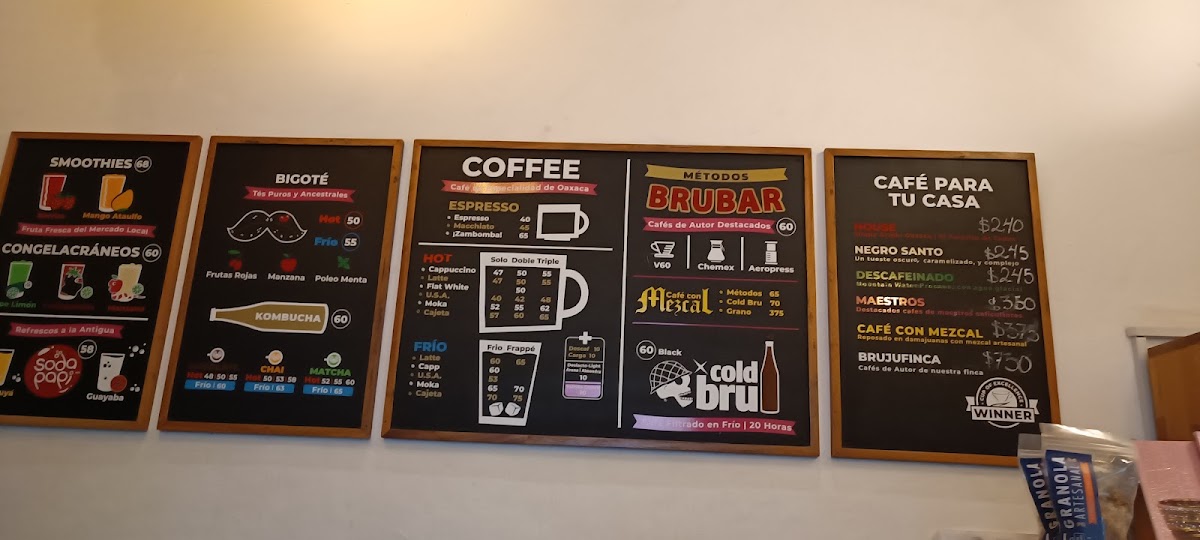 Café Brújula Alcalá Café De Especialidad De Oaxaca, México Menu Photo 4