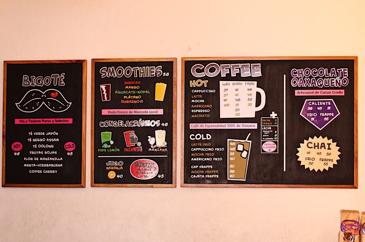 Café Brújula Alcalá Café De Especialidad De Oaxaca, México Menu Photo 5