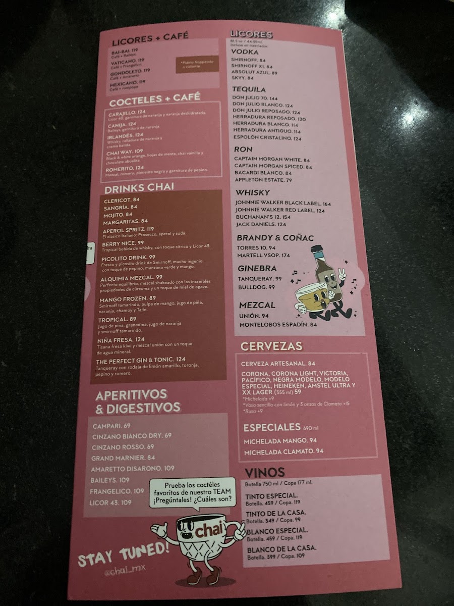 Cafe Chai Ex Convento Menu Photo 5