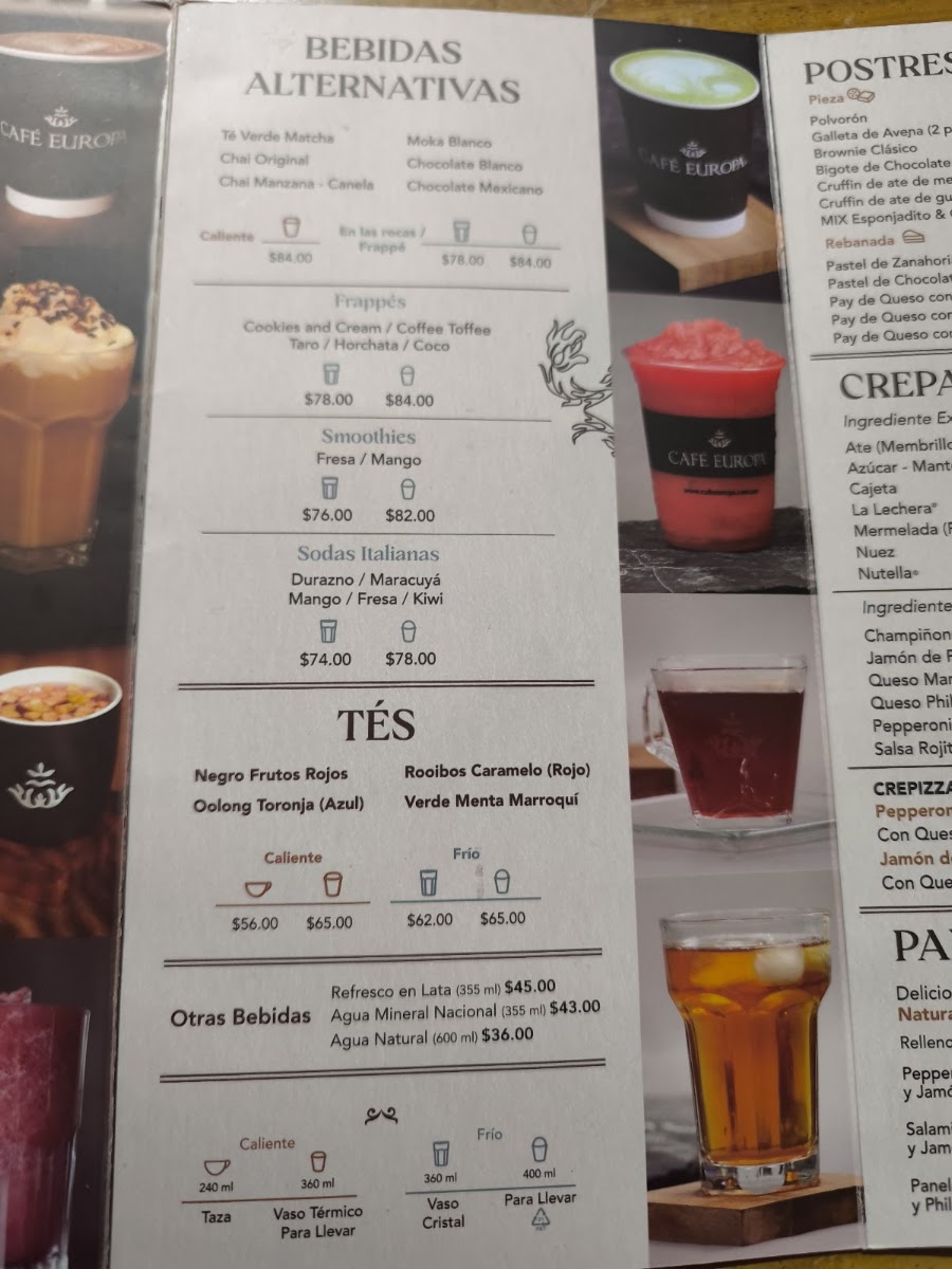 Cafe Europa Patio Menu Photo 4