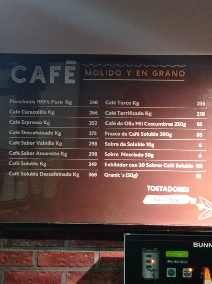 Cafe La Flor De Cordoba Minerva Menu Photo 2