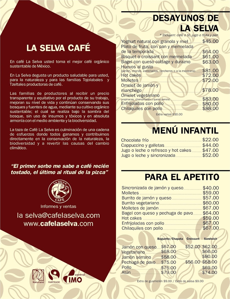 Café La Selva Menu Photo 3