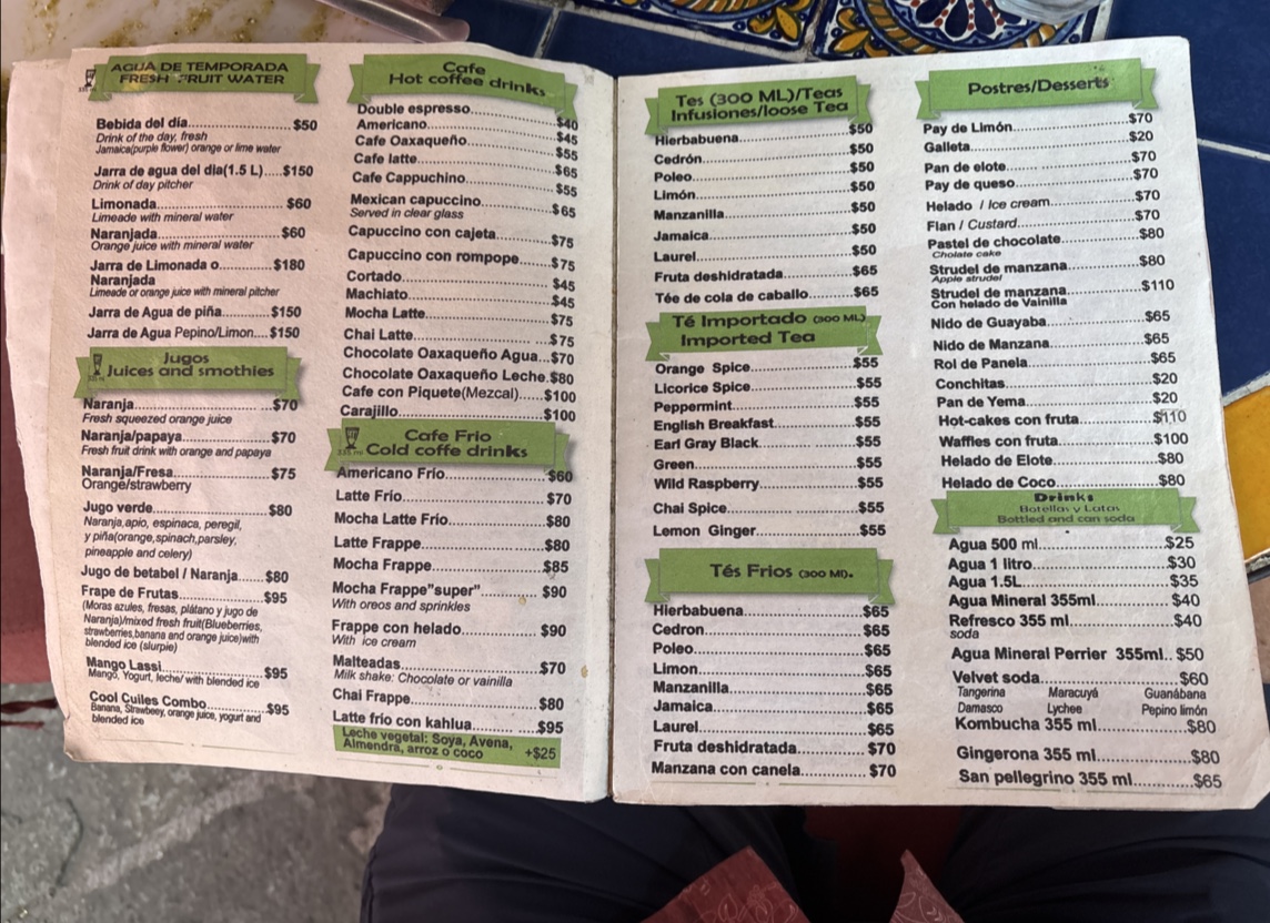 Cafe Los Cuiles Menu Photo 10