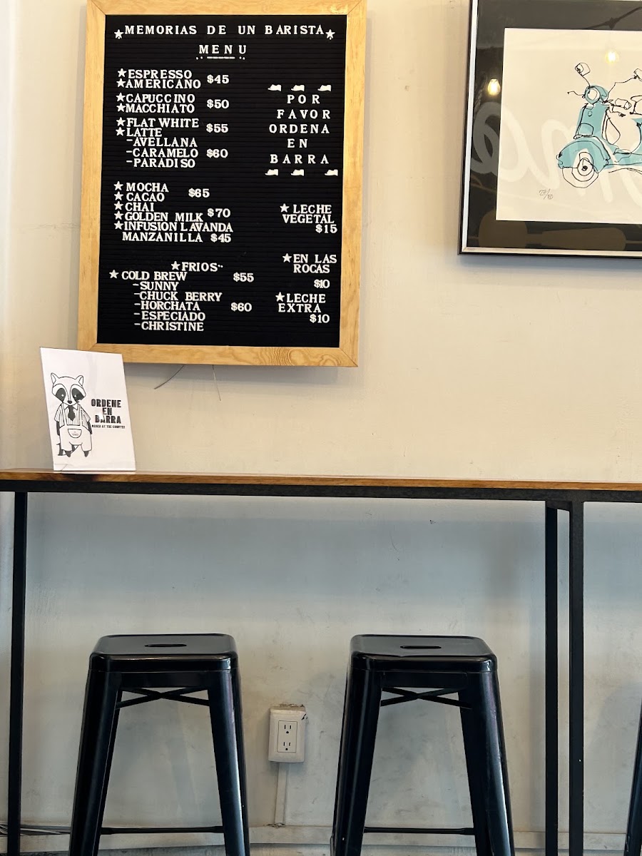 Café Memorias De Un Barista Menu Photo 10
