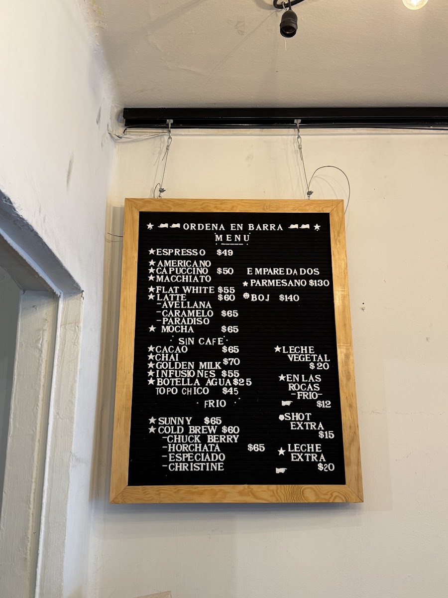 Café Memorias De Un Barista Menu Photo 7