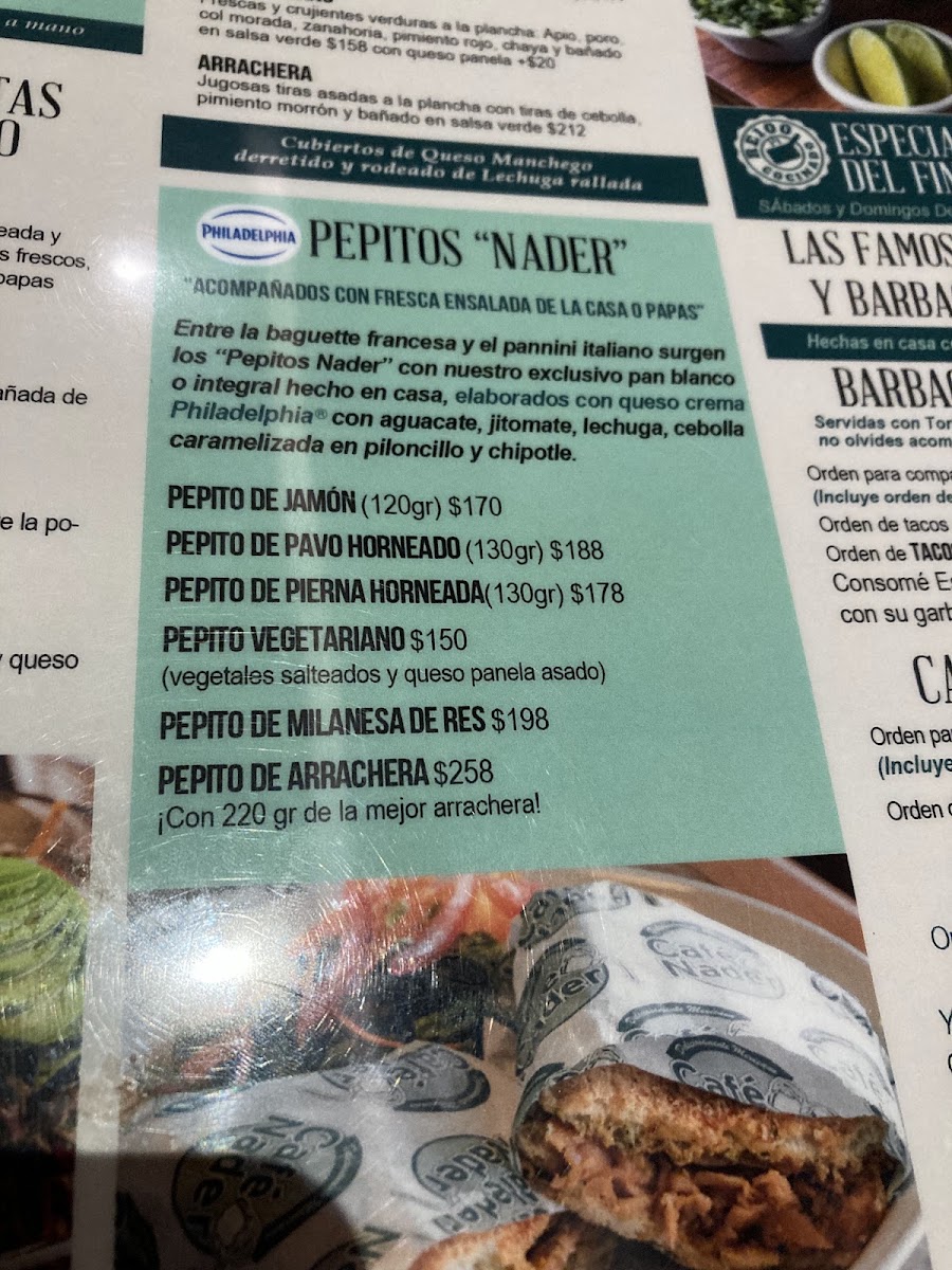 Cafe Nader Xpuhil Menu Photo 8