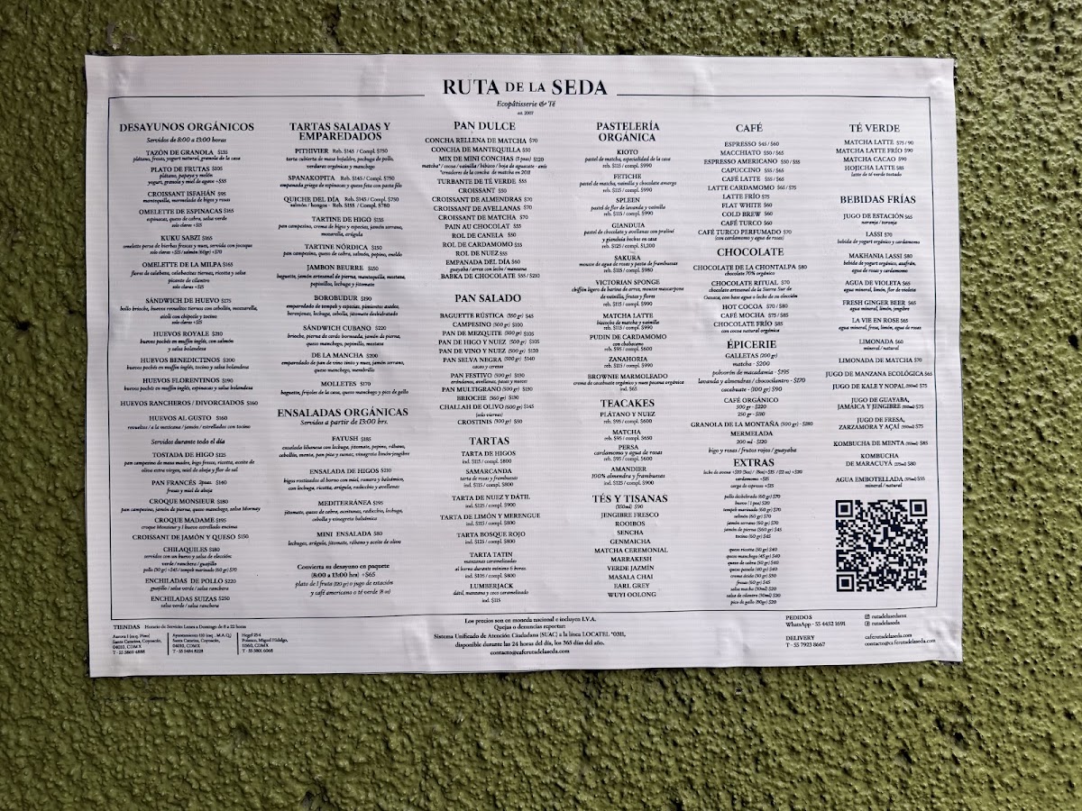 Cafe Ruta De La Seda Menu Photo 8