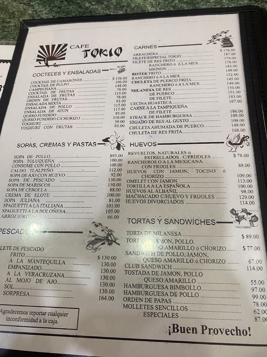 Cafe Tokio Menu Photo 3