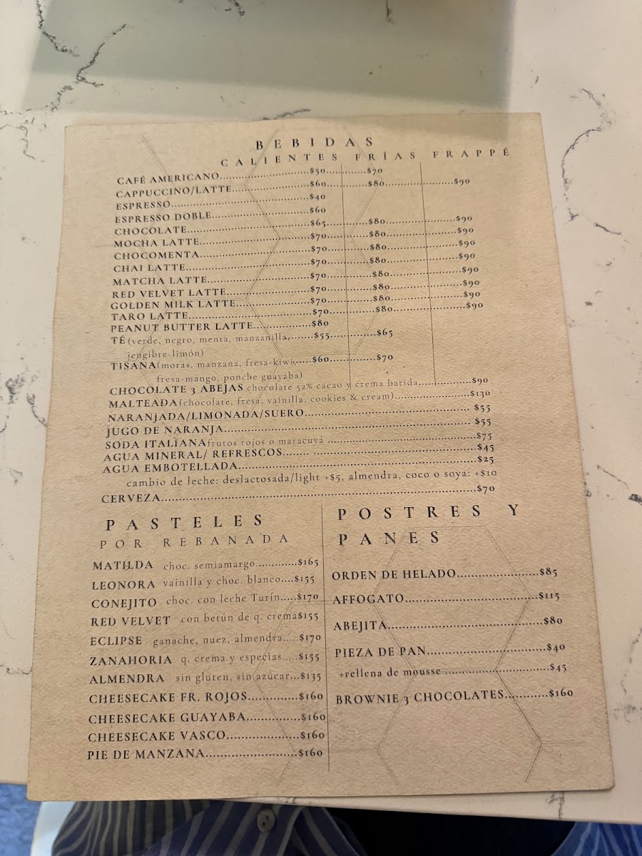 Cafe Tres Abejas Menu Photo 3