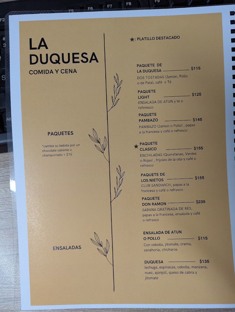 Cafeteria La Duquesa Menu Photo 10