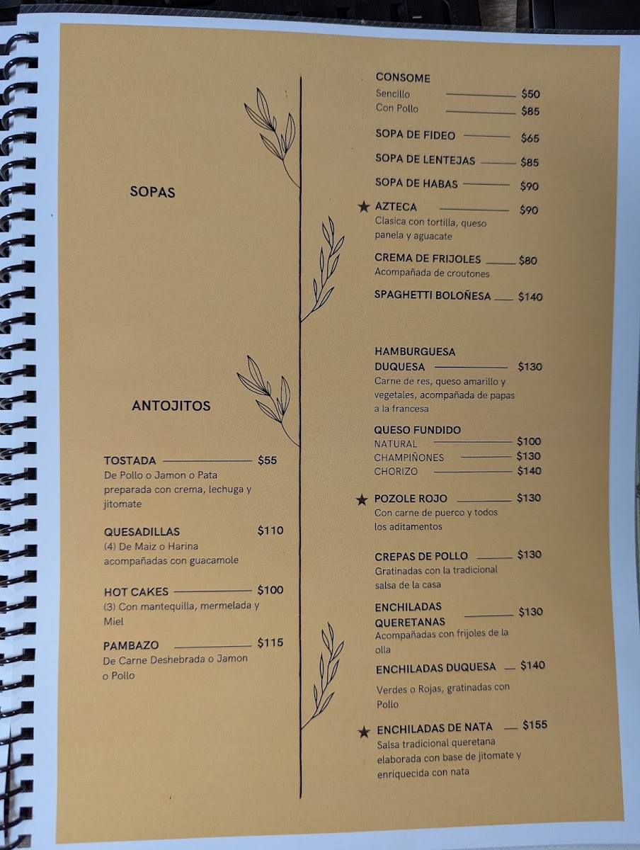 Cafeteria La Duquesa Menu Photo 8
