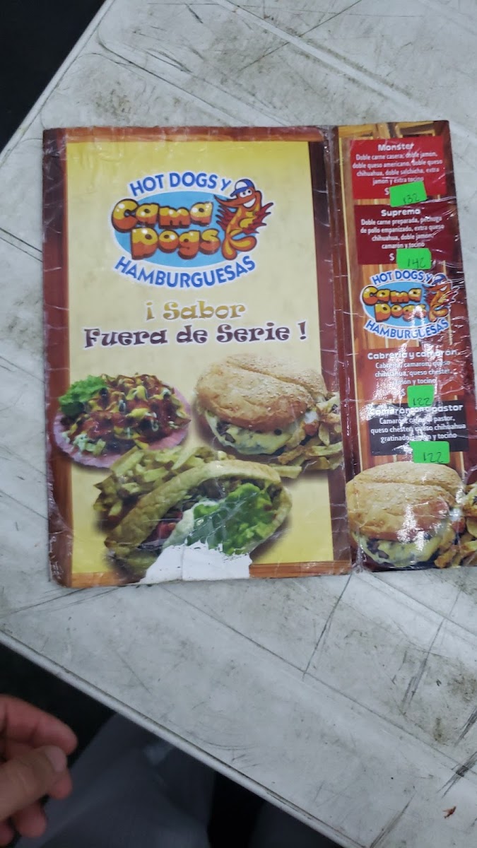 Camadogs Menu Photo 2
