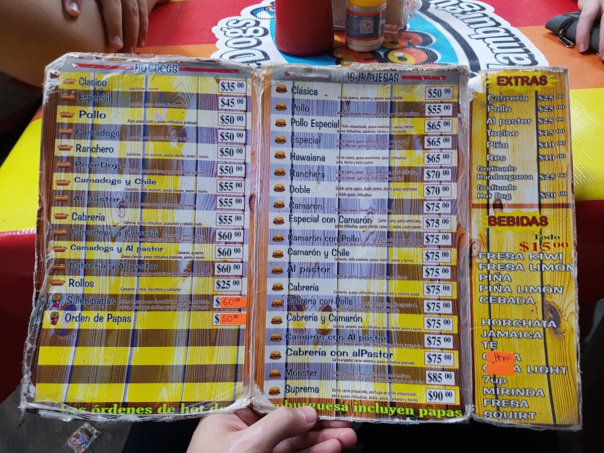 Camadogs Menu Photo 3