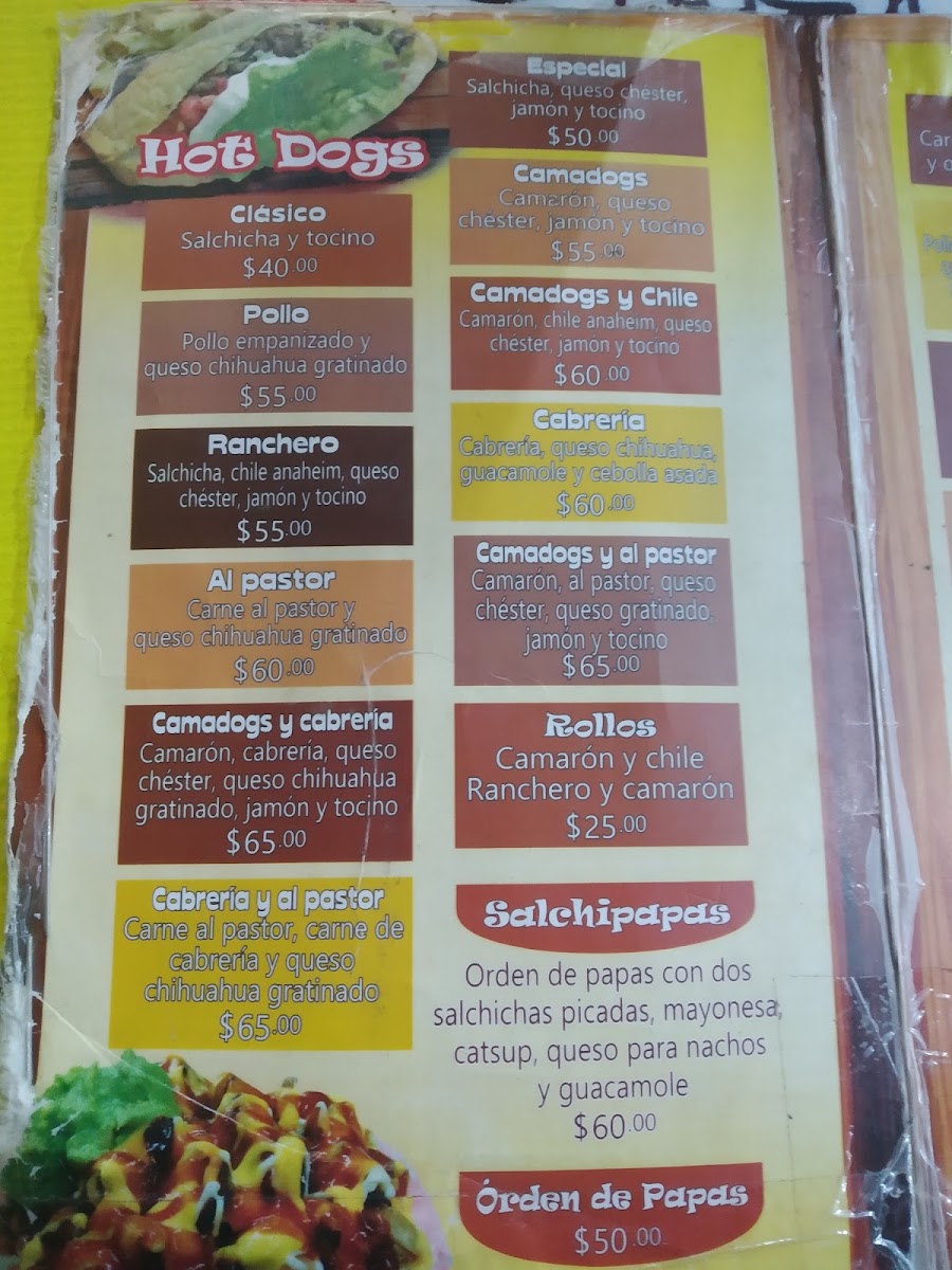 Camadogs Menu Photo 6