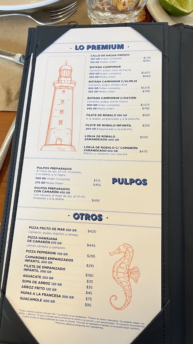 Campomar Menu Photo 2