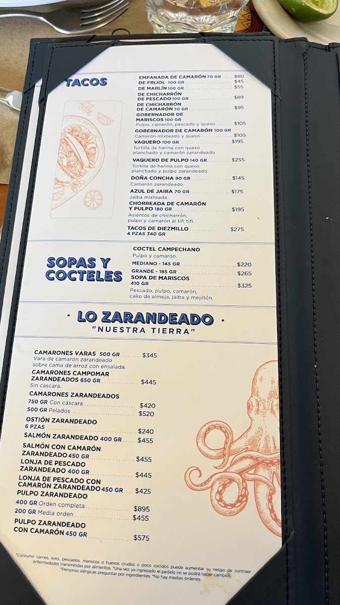Campomar Menu Photo 3