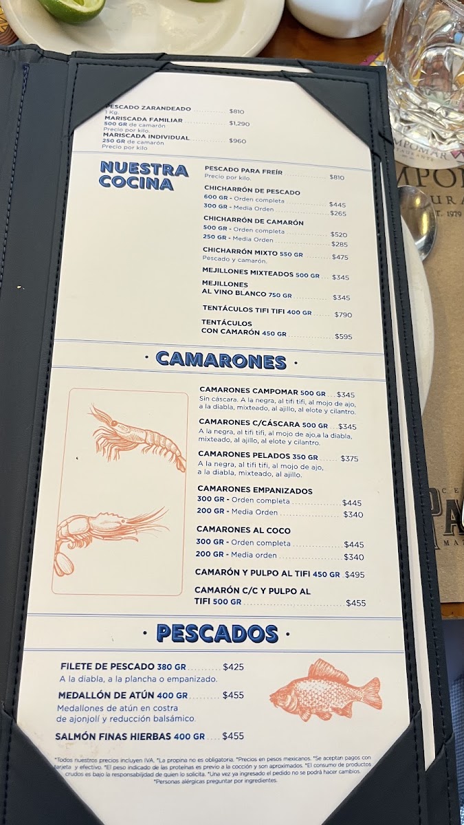 Campomar Menu Photo 5