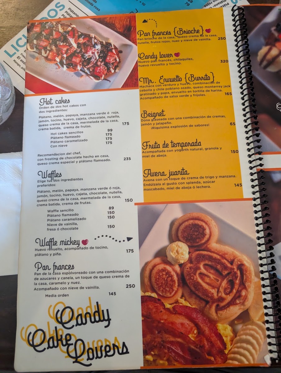 Candy Cake Breakfast And Dessert Menu Photo 4