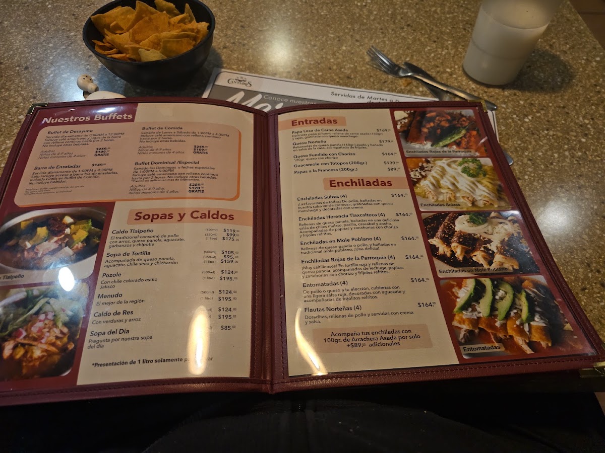 Cantaros Menu Photo 8