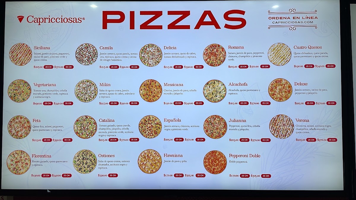 Capricciosas Menu Photo 2