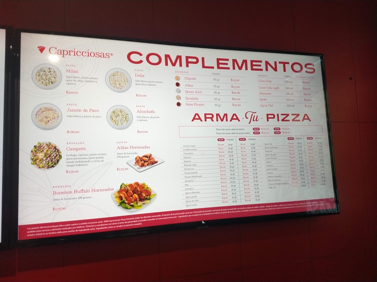 Capricciosas Menu Photo 5