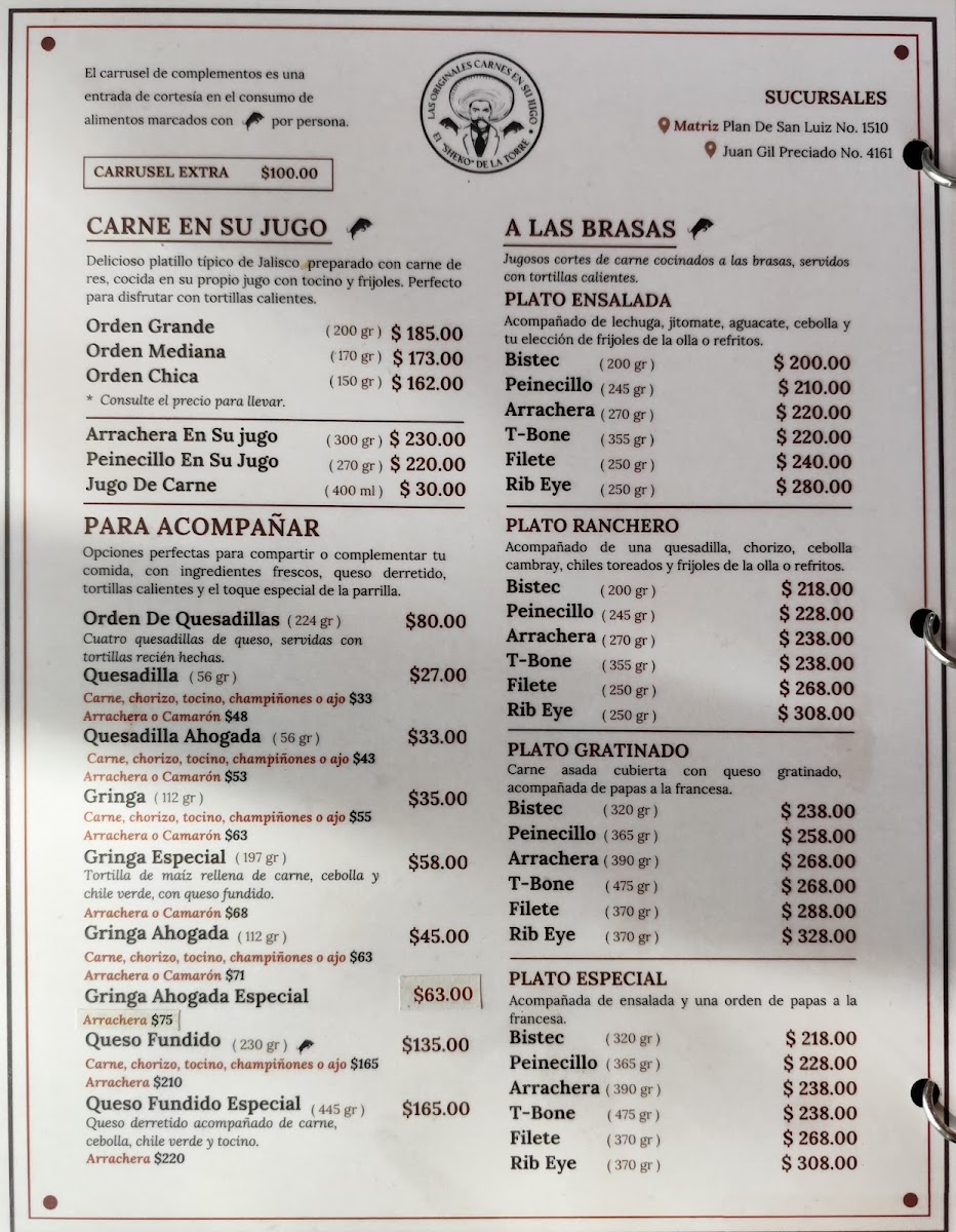 Carne En Su Jugo 'el Sheko De La Torre' Menu Photo 5