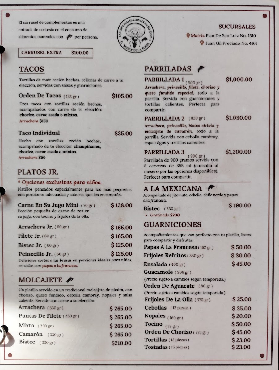 Carne En Su Jugo 'el Sheko De La Torre' Menu Photo 6