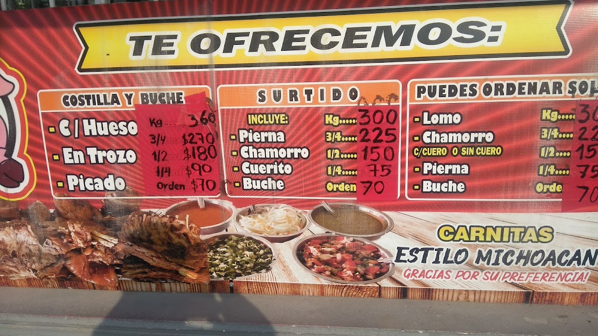 Carnitas Estilo Michoacan Menu Photo 3
