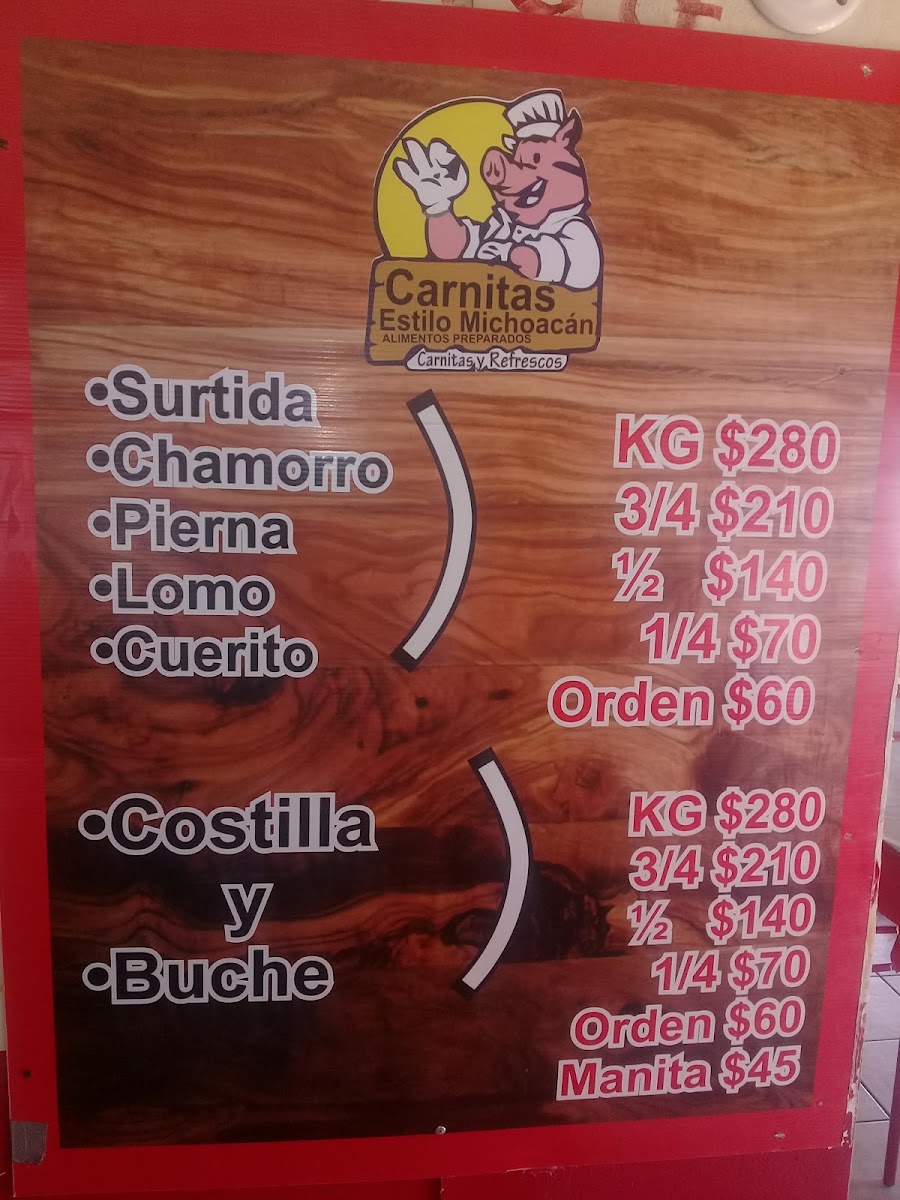 Carnitas Estilo Michoacan Menu Photo 5