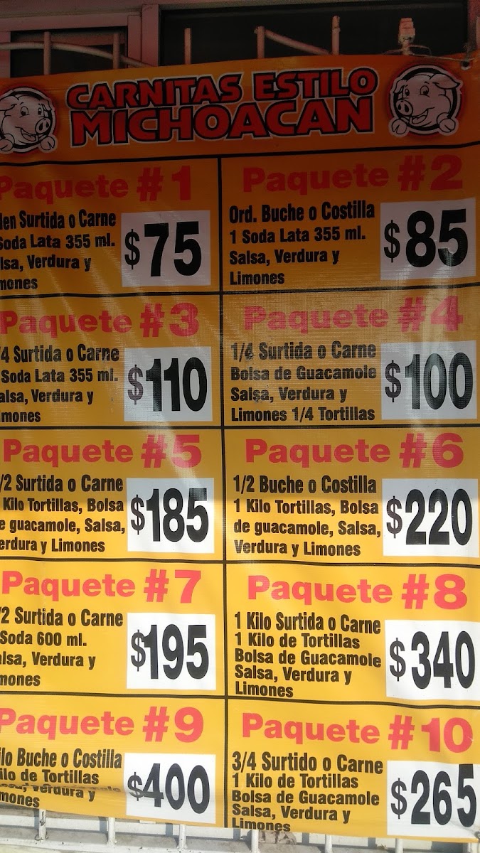 Carnitas Estilo Michoacan Menu Photo 6