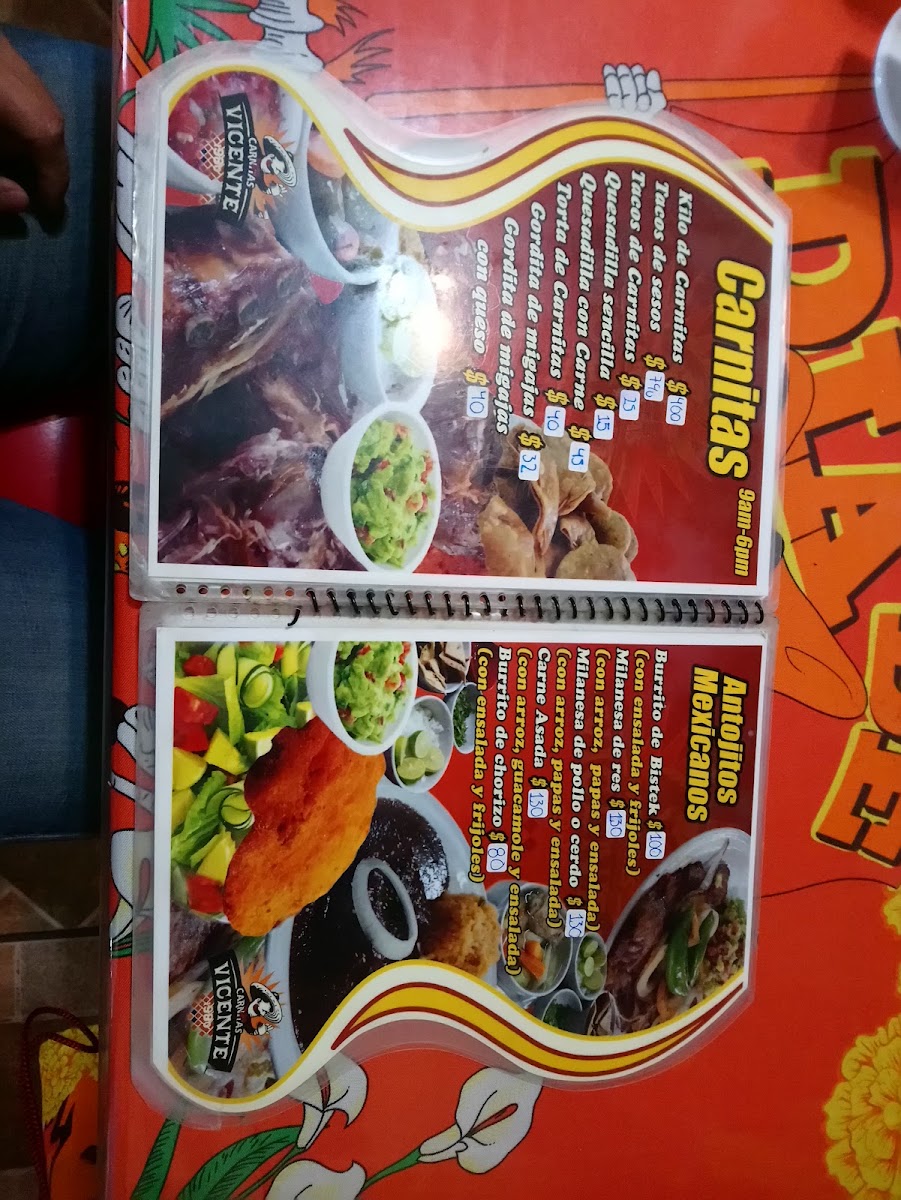 Carnitas Vicente Menu Photo 10
