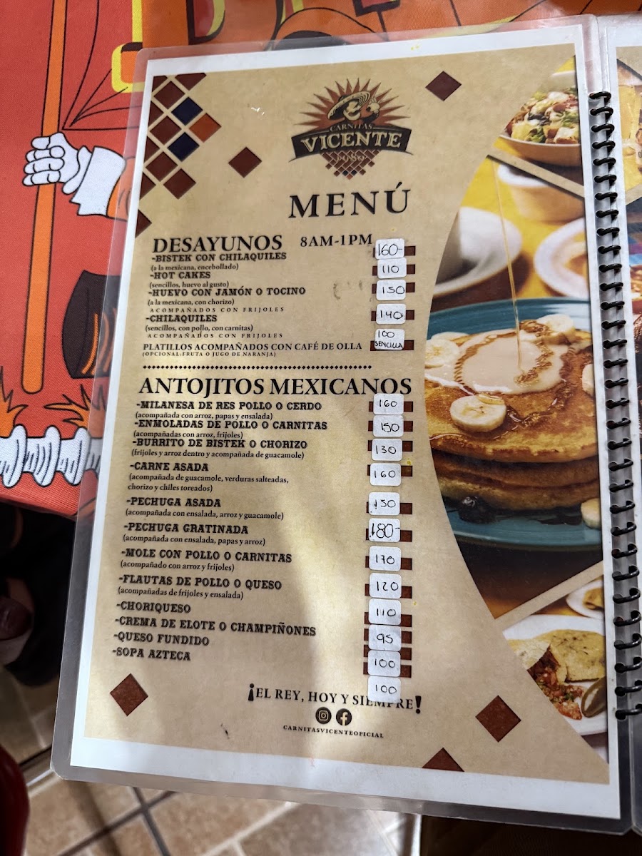 Carnitas Vicente Menu Photo 2
