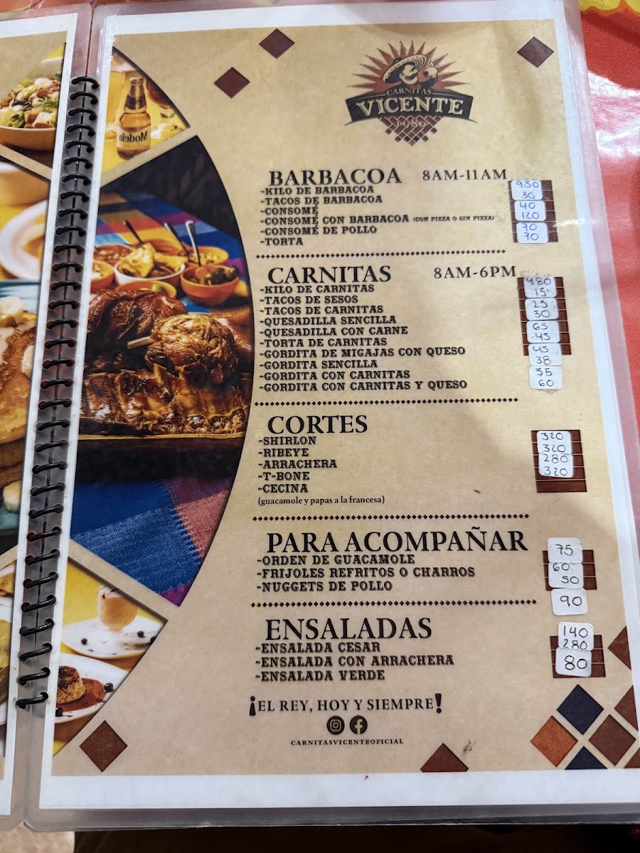 Carnitas Vicente Menu Photo 4