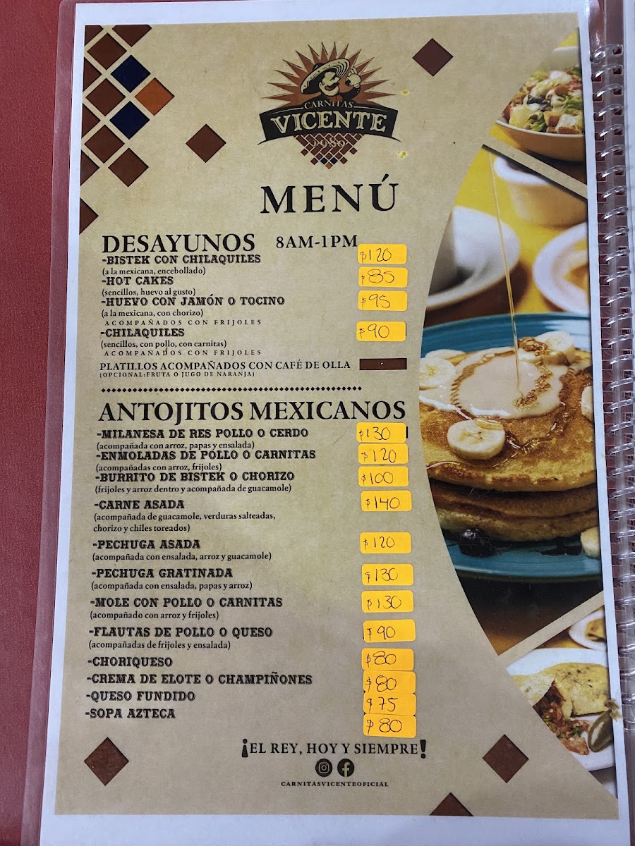 Carnitas Vicente Menu Photo 6