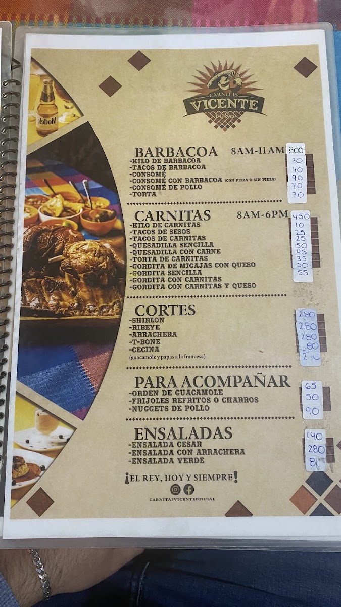 Carnitas Vicente Menu Photo 7