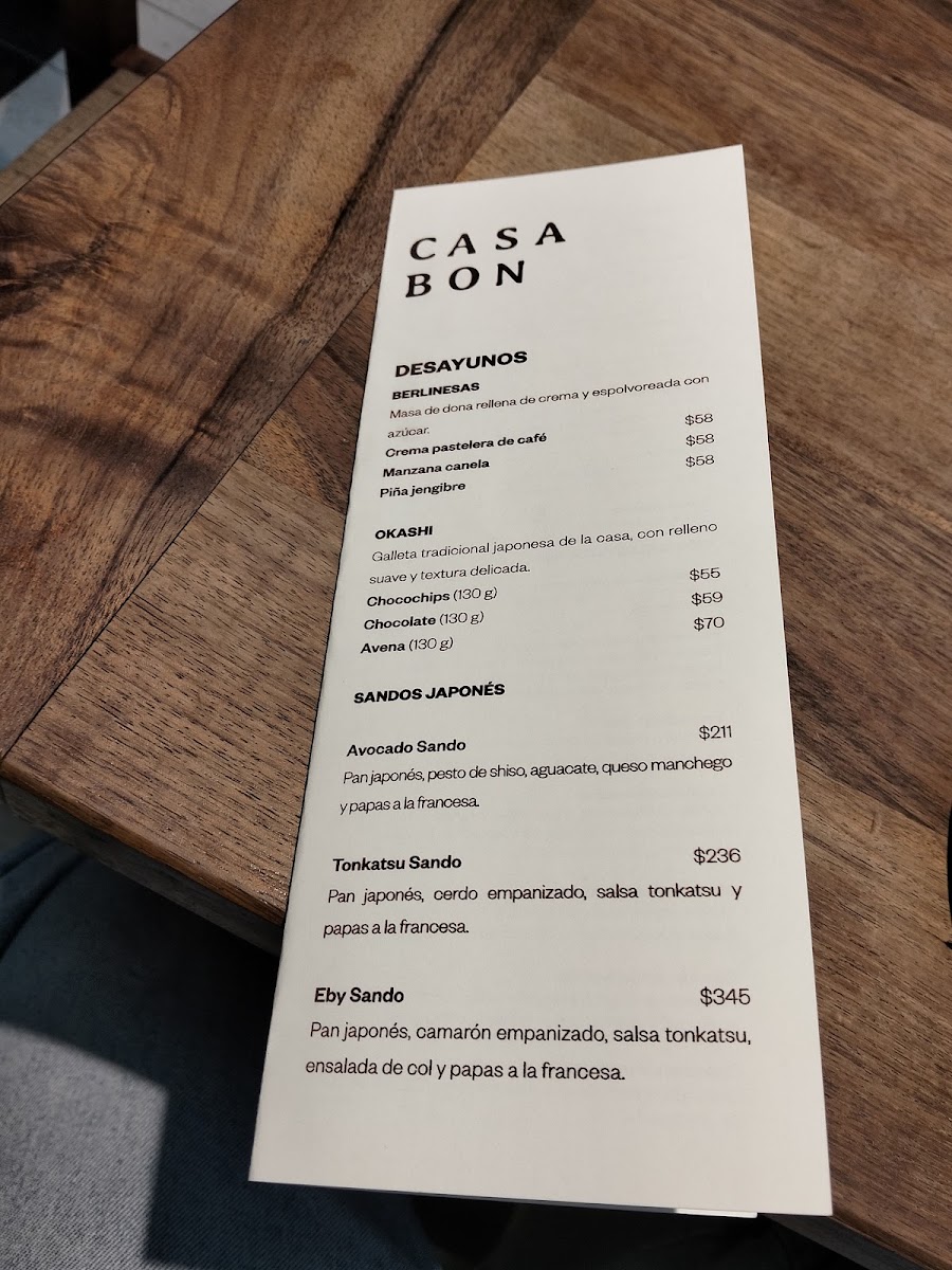 Casa Bon Menu Photo 8
