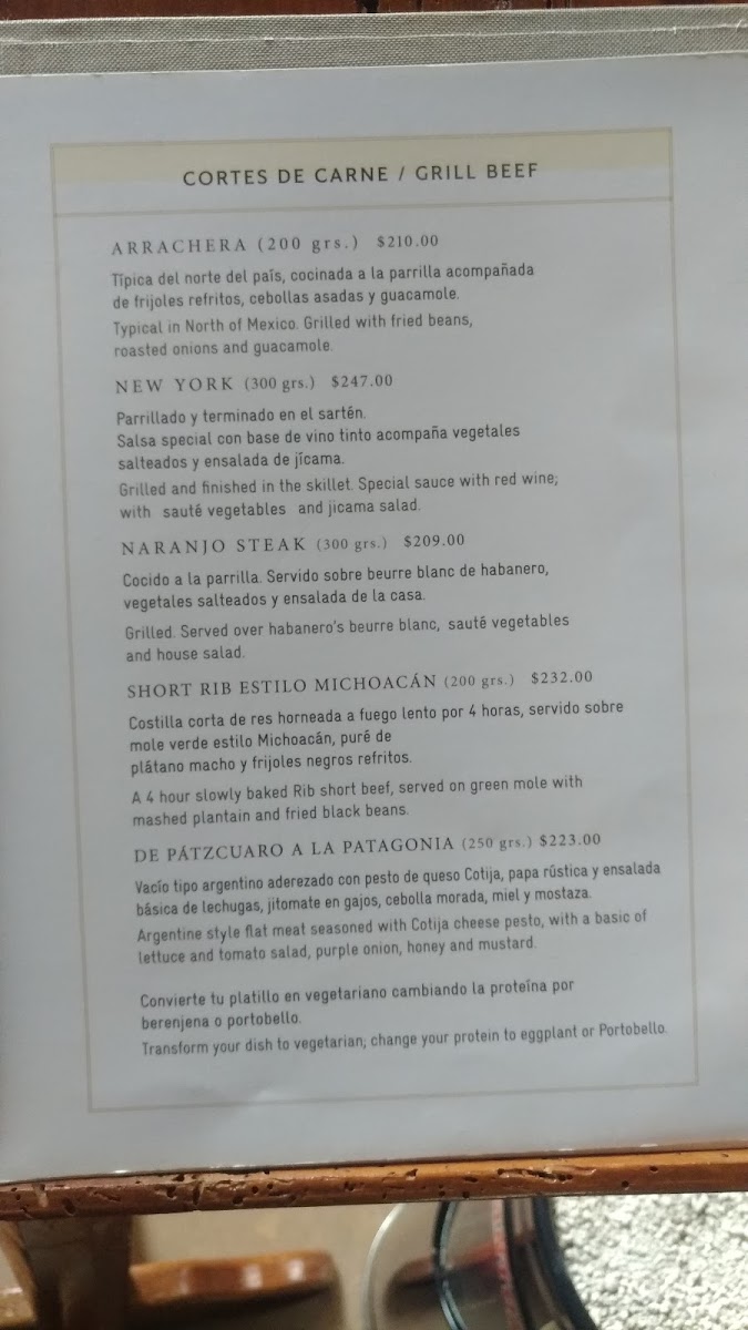 Casa Del Naranjo Menu Photo 7