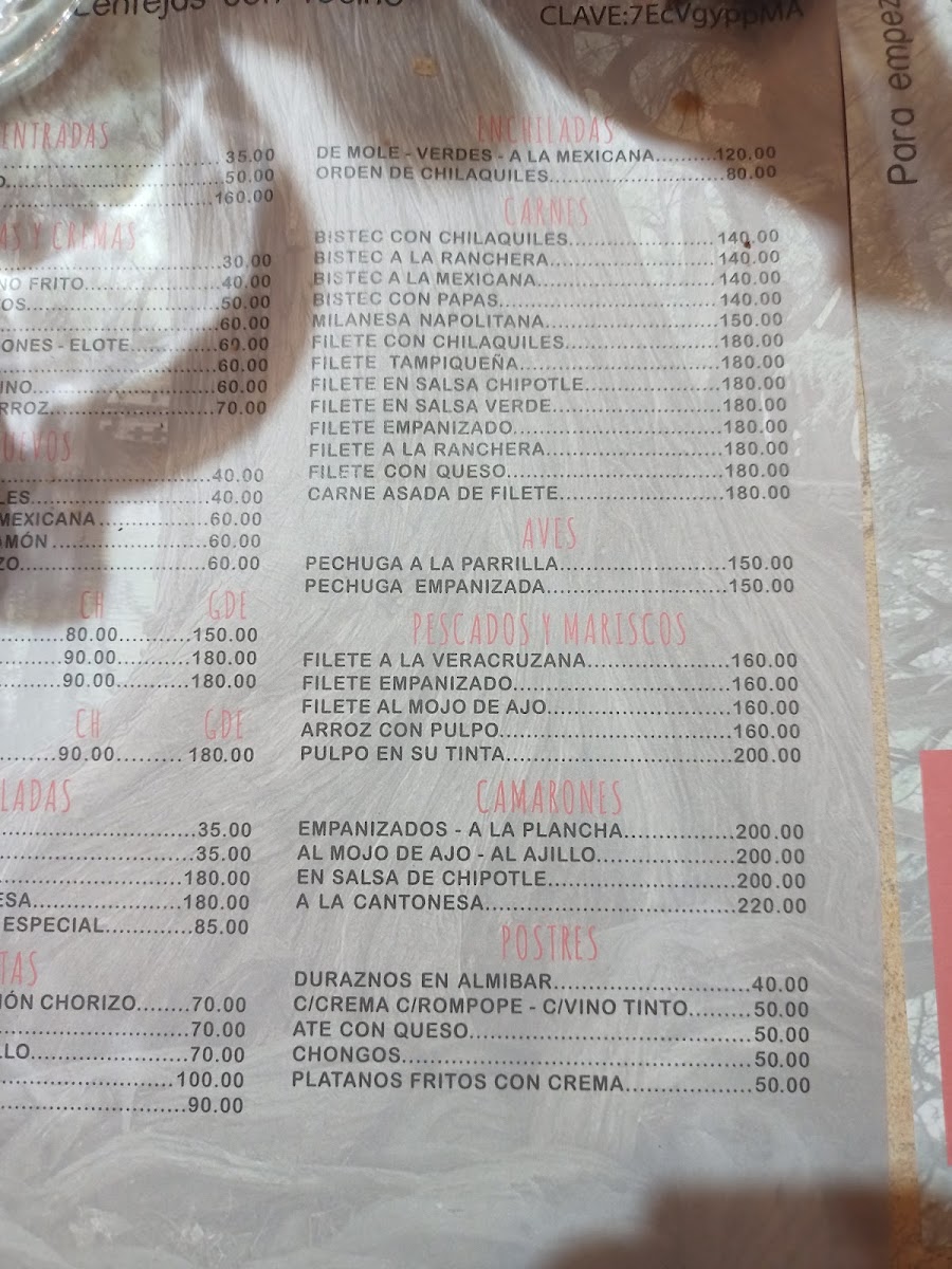 Casa Don Juve Menu Photo 2