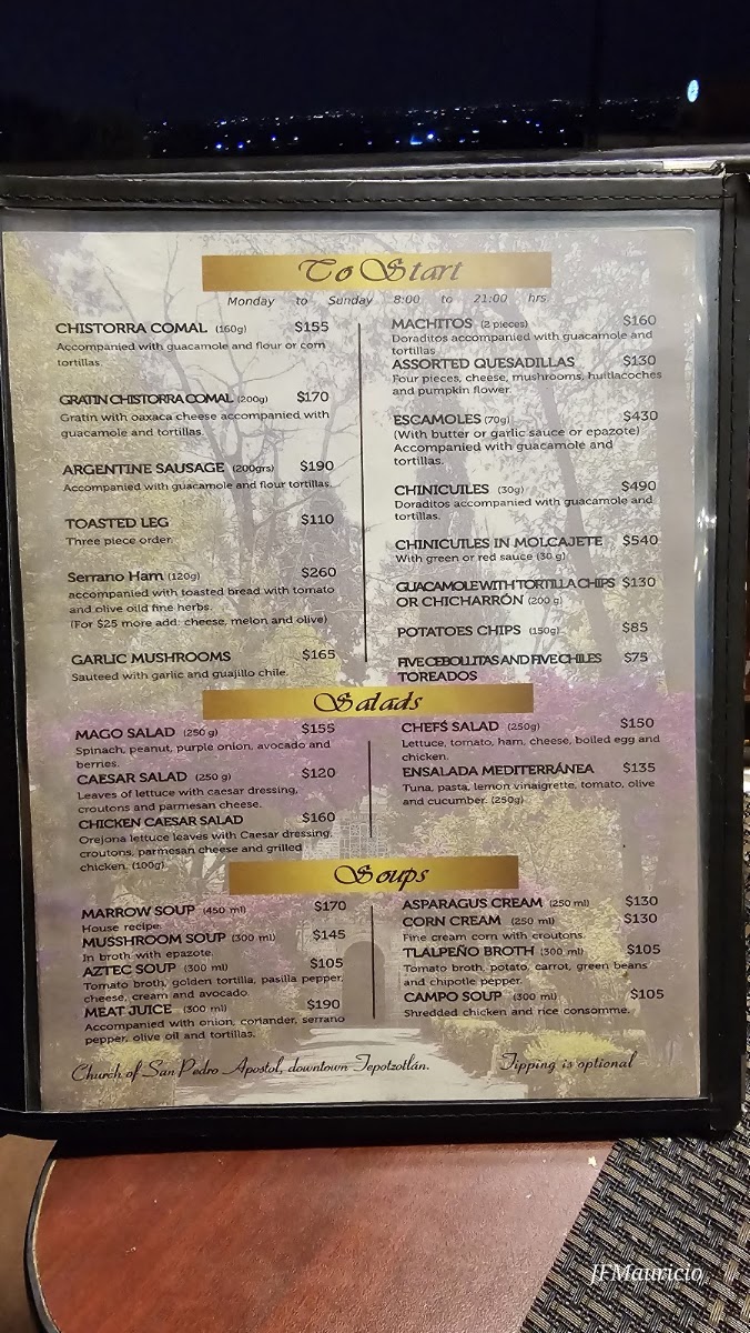 Casa Mago Restaurante-Bar Menu Photo 8