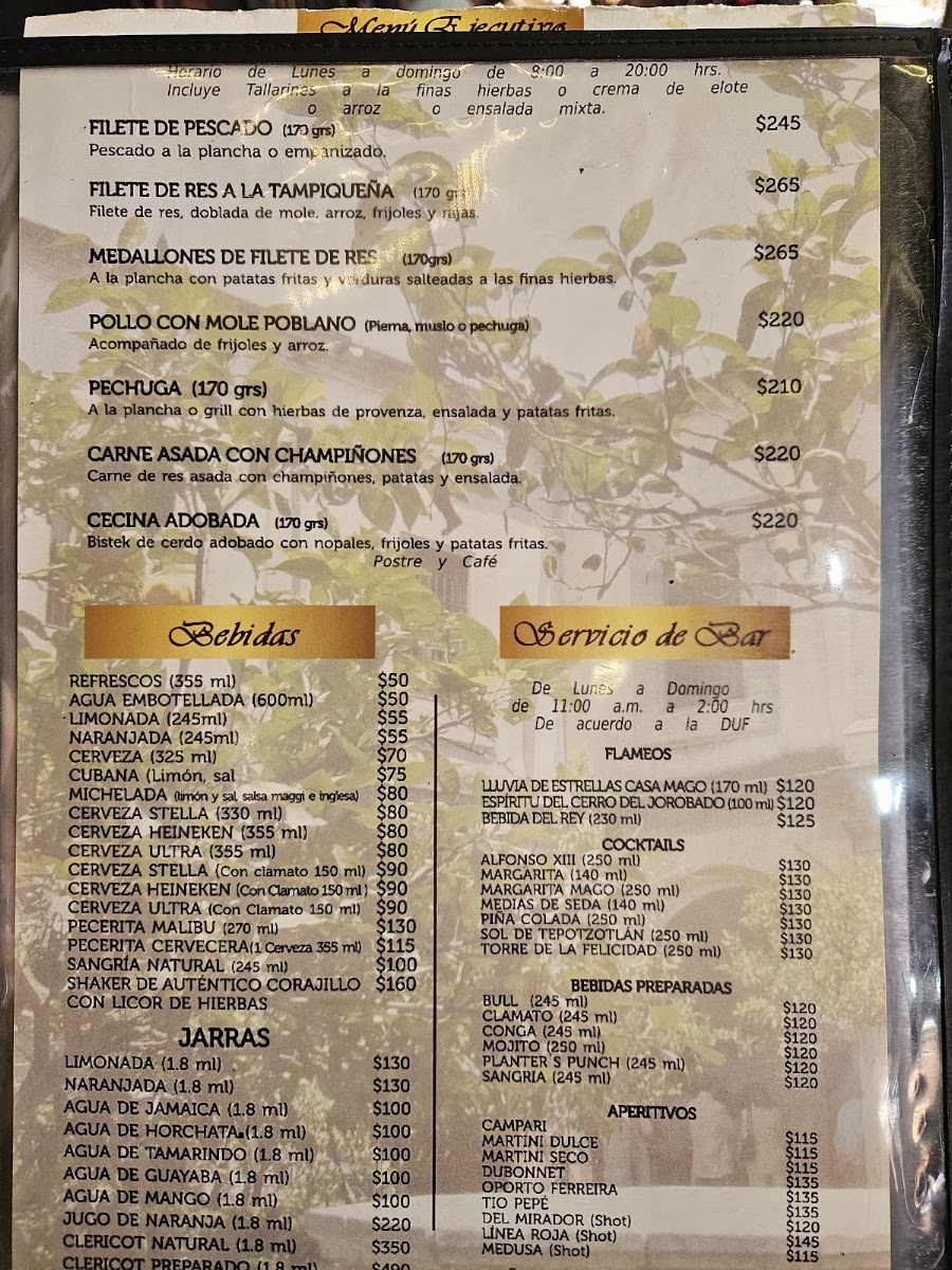 Casa Mago Restaurante-Bar Menu Photo 9