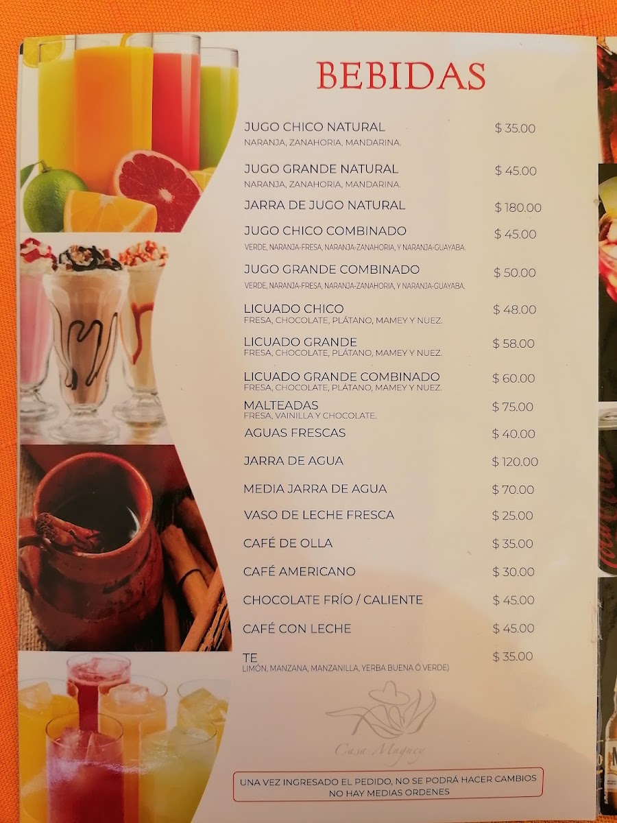 Casa Maguey Menu Photo 2