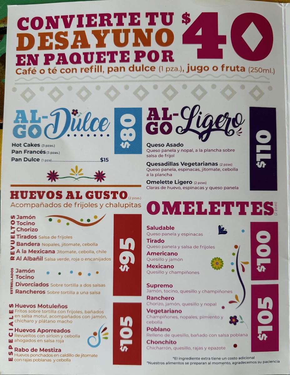 Casona De Mis Sabores Menu Photo 3