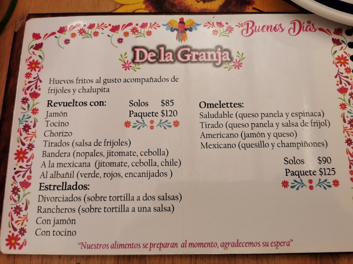 Casona De Mis Sabores Menu Photo 7