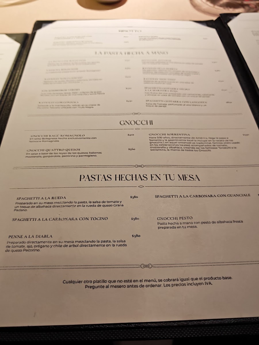 Cenacolo San Pedro Menu Photo 2