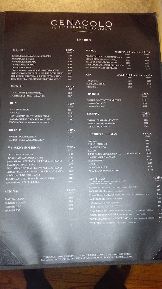 Cenacolo San Pedro Menu Photo 9