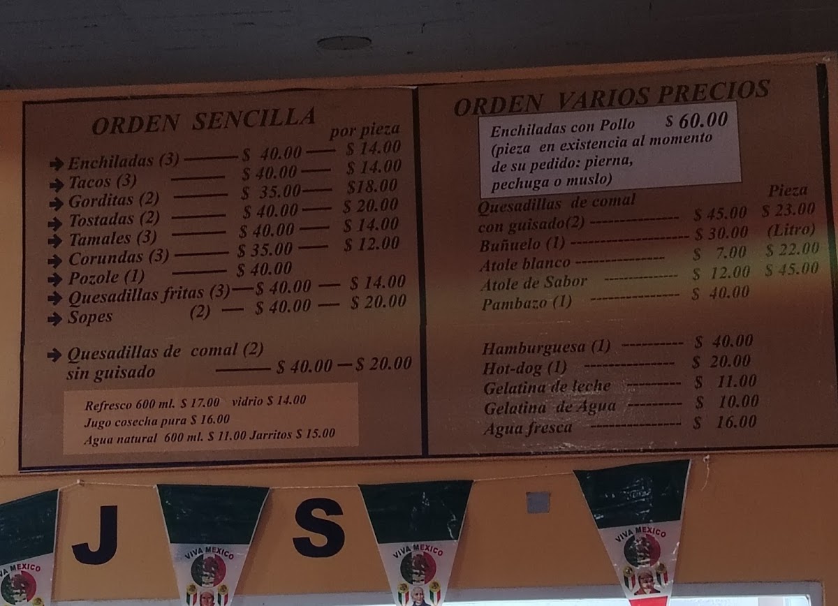 Cenaduria De La Inmaculada Concepcion Menu Photo 6