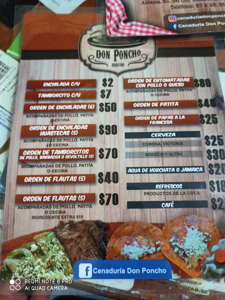 Cenaduria Don Poncho Menu Photo 4