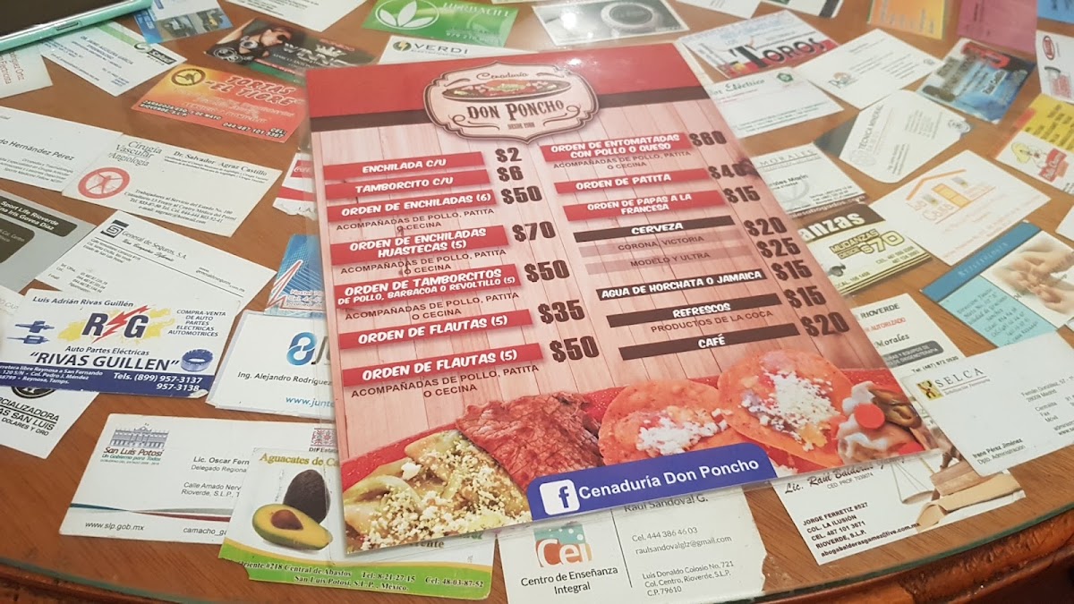 Cenaduria Don Poncho Menu Photo 5