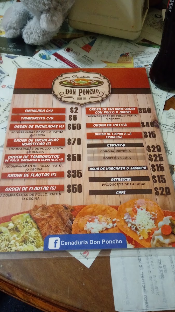 Cenaduria Don Poncho Menu Photo 6