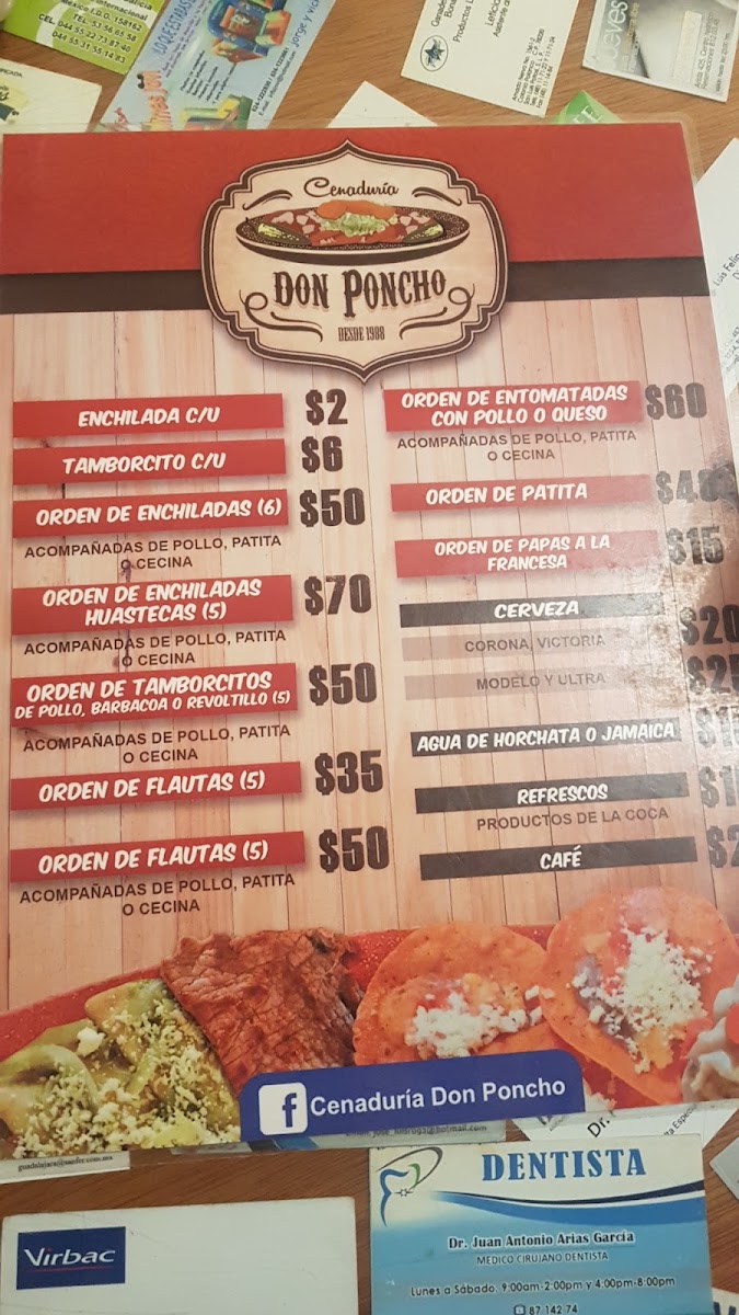 Cenaduria Don Poncho Menu Photo 8